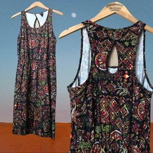 Patagonia Geometric Floral Mini Dress